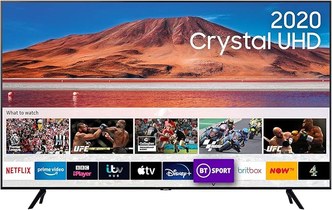Samsung 50" TU7000 HDR Smart 4K TV with Tizen OS [Energy Class A]