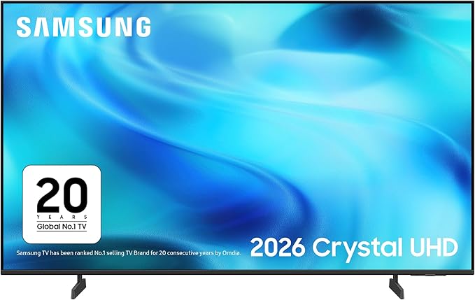 Samsung Smart TV 43-Inch U7020H Crystal UHD 4K TV, HDR10+, Motion Xcelerator, Dynamic Sound Pack, Gaming Hub, Knox Security, Vision AI Companion [2026]